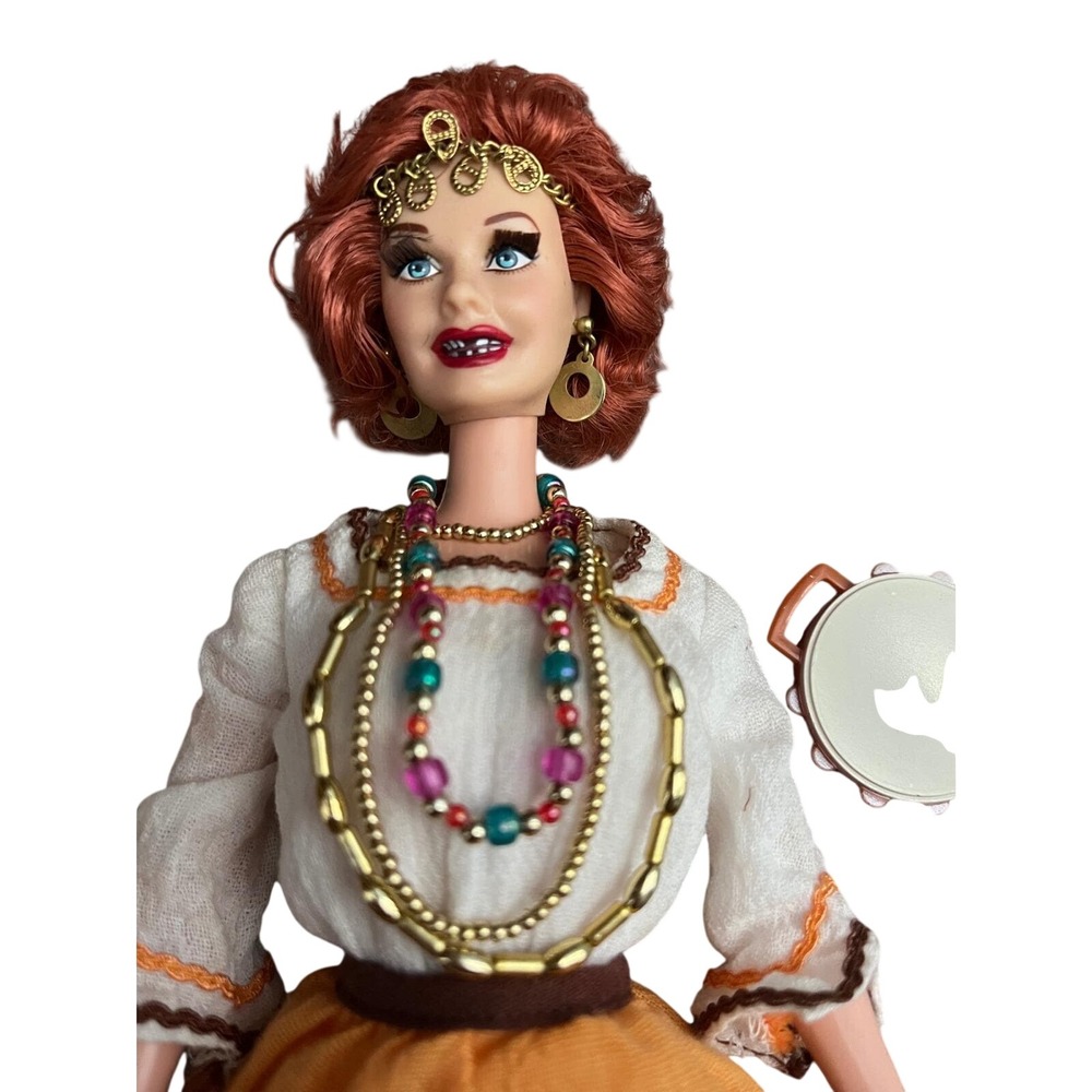 Barbie I Love Lucy Be a Pal Lucille Ball Doll 2002 Mattel 55500 Red Hair Costume